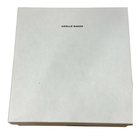 Arielle Baron Amrita Croc-Effect Leather Platform Pumps NWB Size 38 1/2 or US 8 - Picture 11 of 13